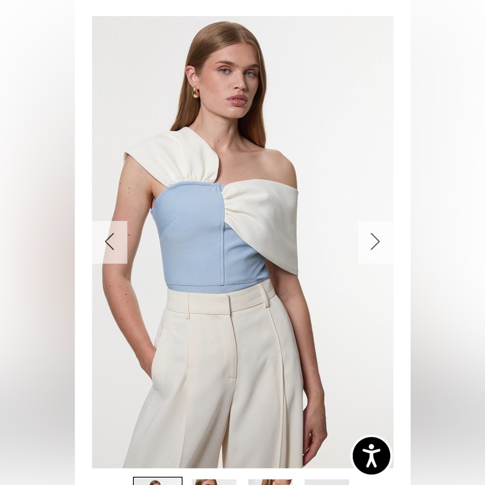 Karen Millen Bandage knit top